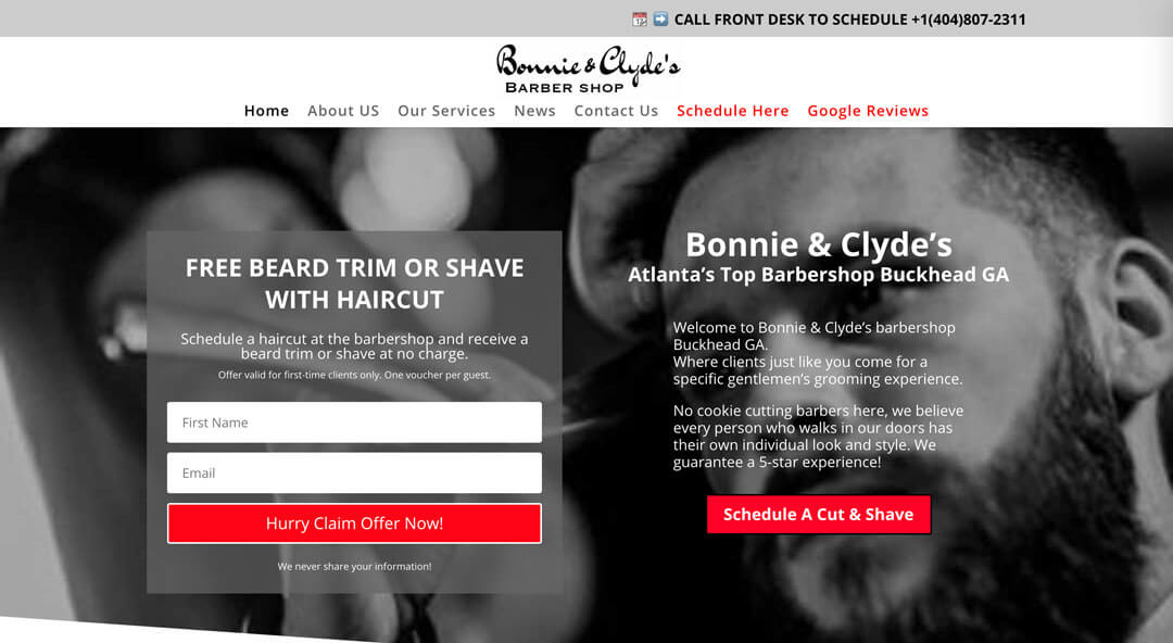 Bonnie Clyde’s Barber